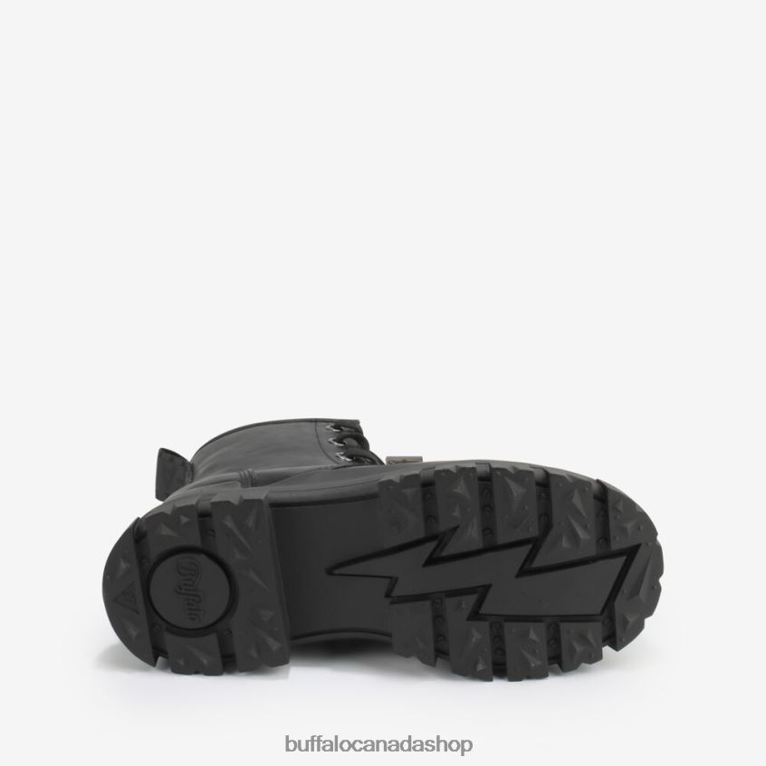 Aspha RLD vegan ankle boots Black Buffalo ZL64TZ277 |Boots