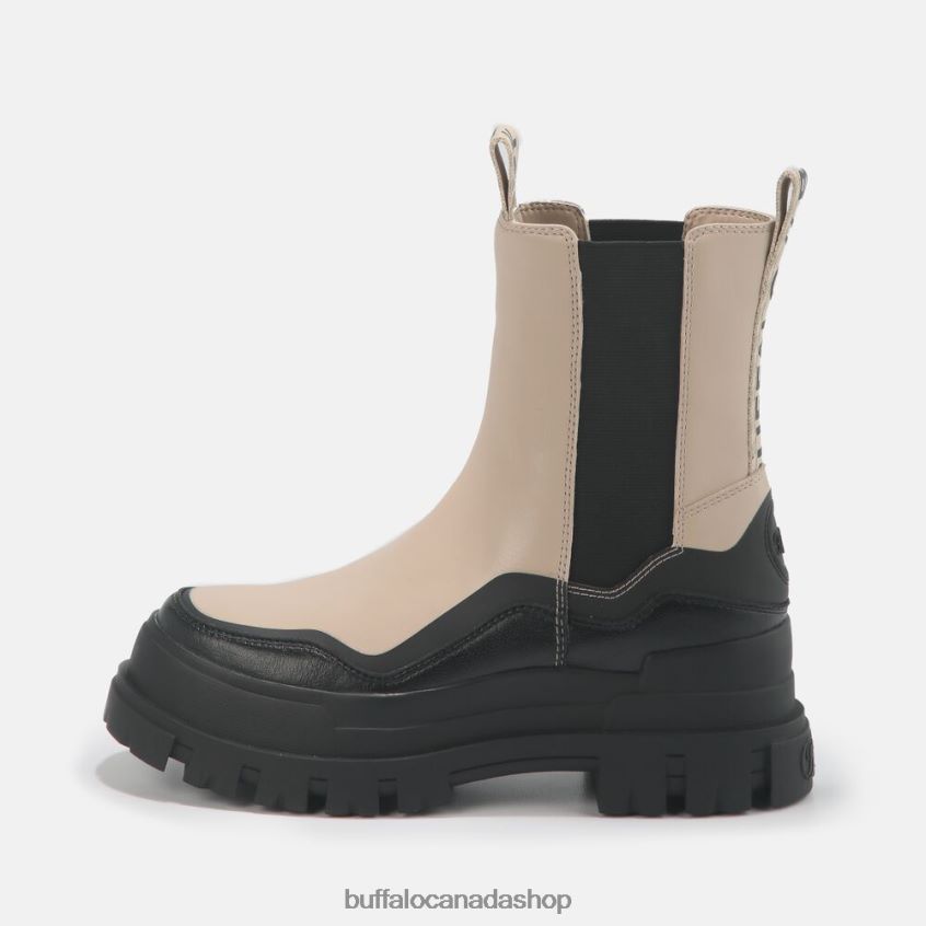 Aspha Wave Ankle-Boot vegan Cream Buffalo ZL64TZ812 |Boots