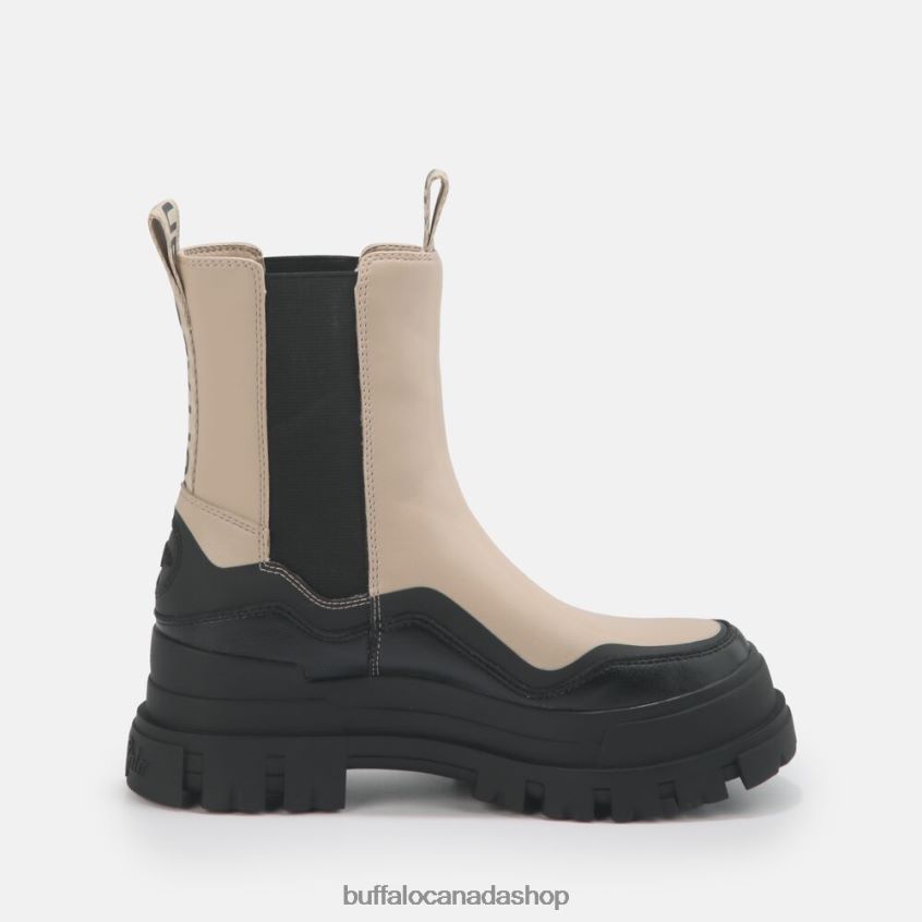 Aspha Wave Ankle-Boot vegan Cream Buffalo ZL64TZ812 |Boots