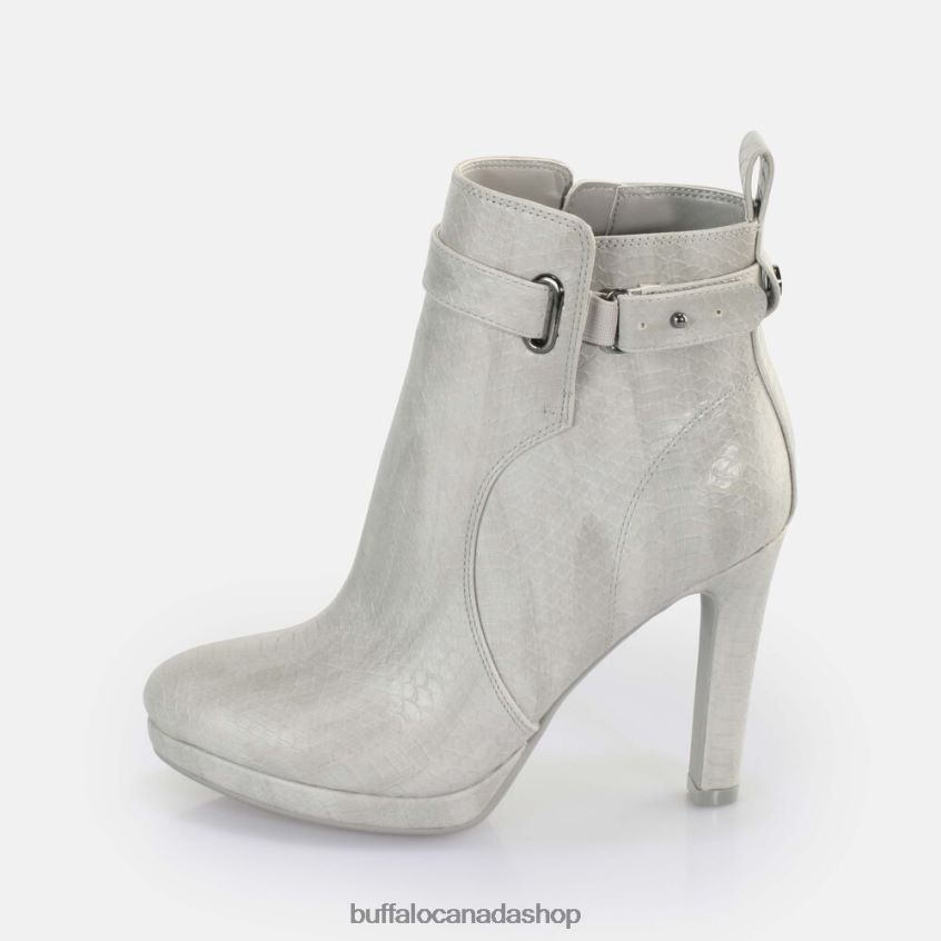 Audrina Ankle Boot vegan Snake/Light Grey Buffalo ZL64TZ188 |Boots