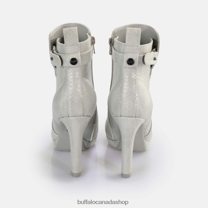 Audrina Ankle Boot vegan Snake/Light Grey Buffalo ZL64TZ188 |Boots