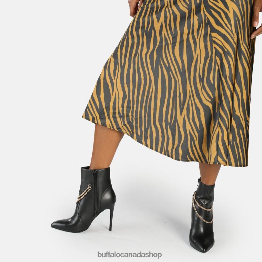 Juliet Chain Ankleboot Ankle boot vegan Black Buffalo ZL64TZ653 |Boots