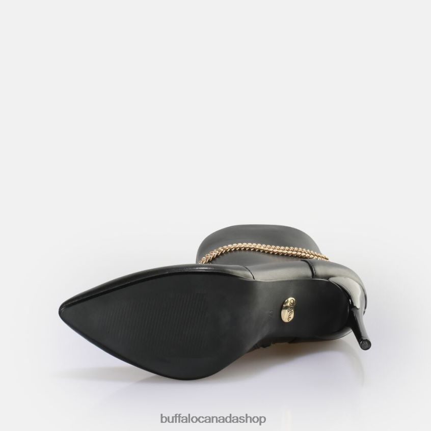 Juliet Chain Ankleboot Ankle boot vegan Black Buffalo ZL64TZ653 |Boots