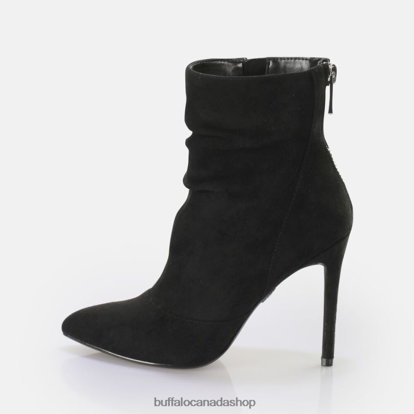 Juliet Zip Ankleboot ankle boot vegan Black Buffalo ZL64TZ827 |Boots