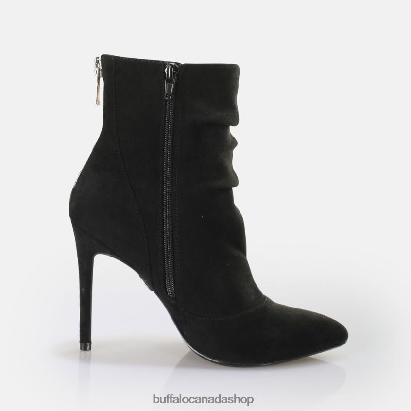 Juliet Zip Ankleboot ankle boot vegan Black Buffalo ZL64TZ827 |Boots