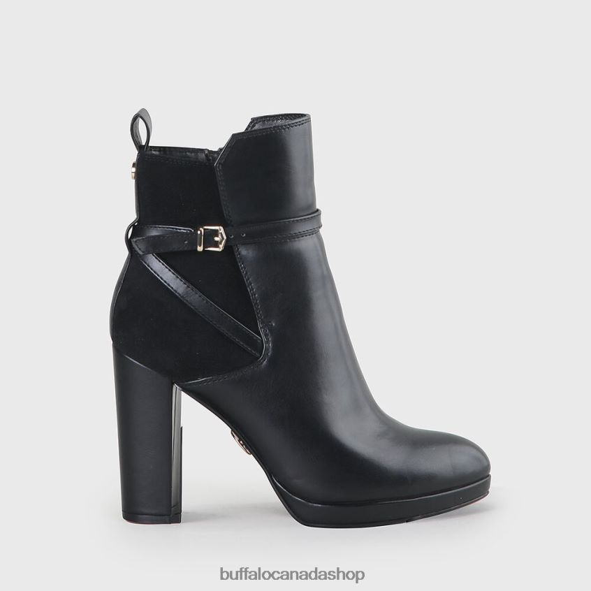 Mariela Ankle Boot vegan Black Buffalo ZL64TZ839 |Boots