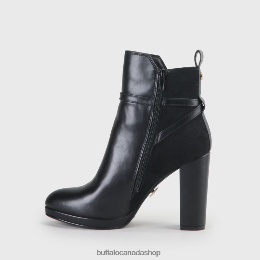 Mariela Ankle Boot vegan Black Buffalo ZL64TZ839 |Boots