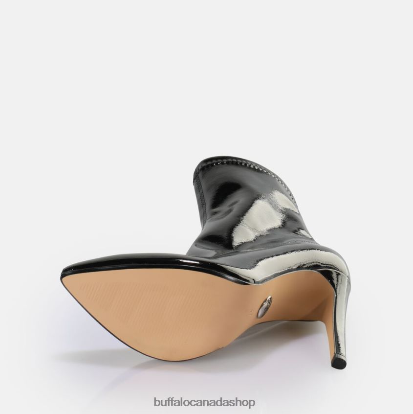 Marjorie Sockboot Mid Ankle Boot vegan Black Buffalo ZL64TZ627 |Boots