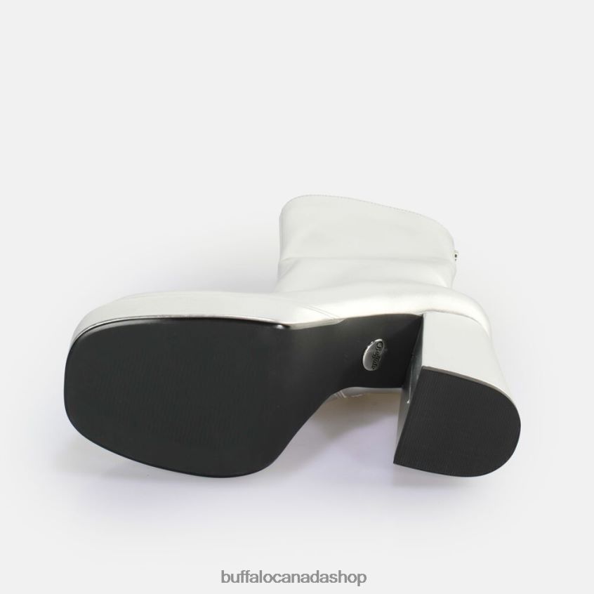 May Zip Boot Mid Ankle Boot vegan Silver Buffalo ZL64TZ532 |Boots