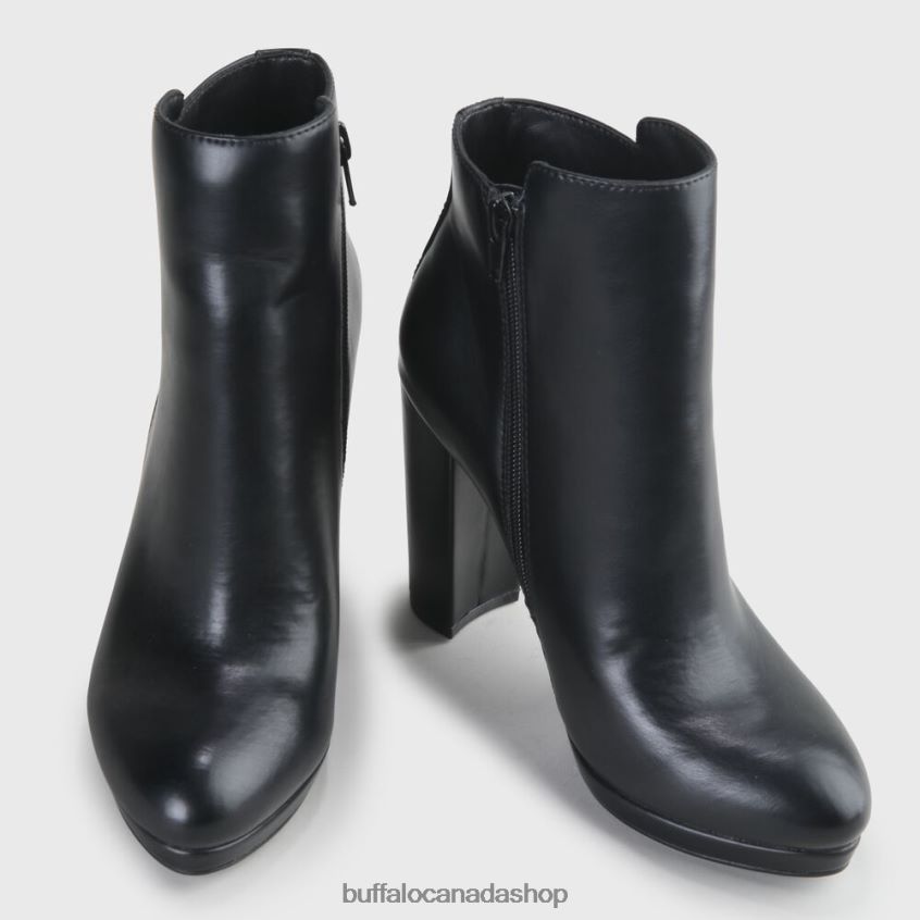 Melinda Ankle Boot vegan Black Buffalo ZL64TZ632 |Boots