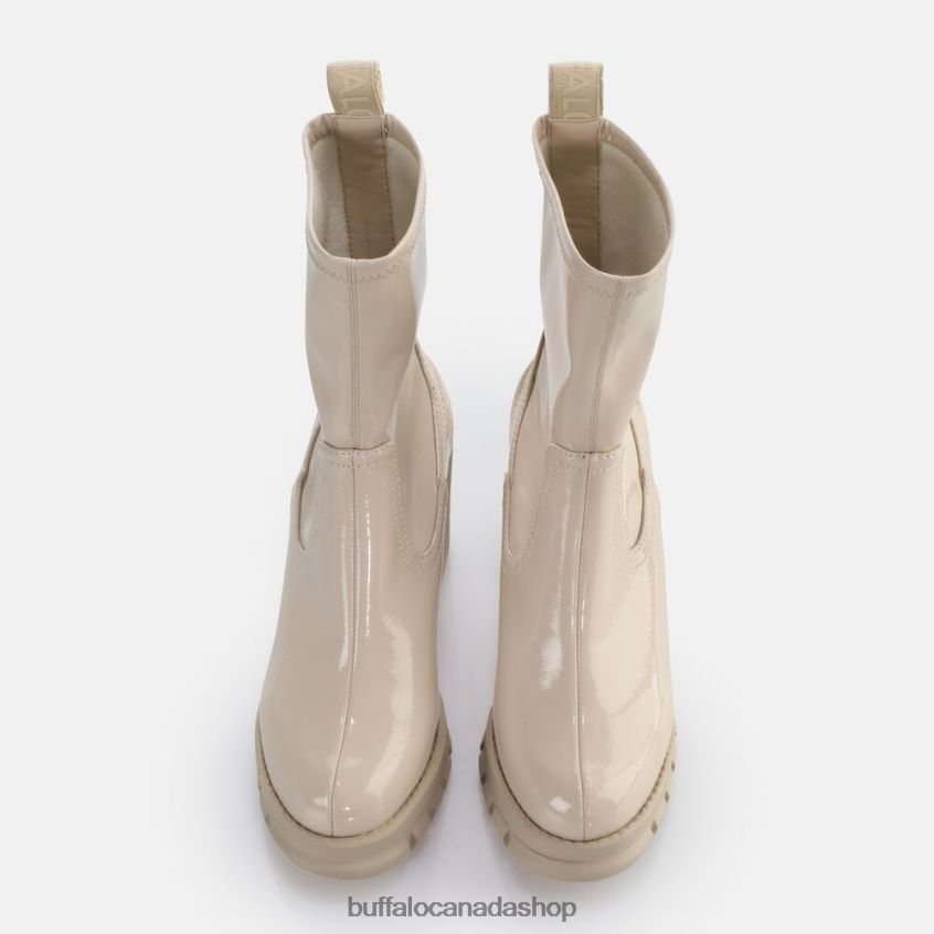 Oslo sock boot ankle boot vegan Cream Buffalo ZL64TZ518 |Boots