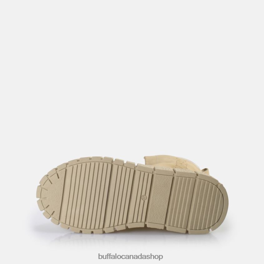 Rampa Lace Up HI Warm Ankle Boot Cream Buffalo ZL64TZ466 |Boots