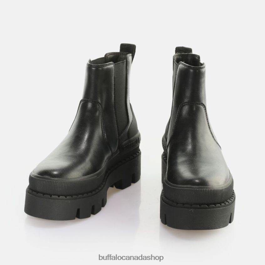 Raven Chelsea Ankle-Boot vegan Black Buffalo ZL64TZ487 |Boots