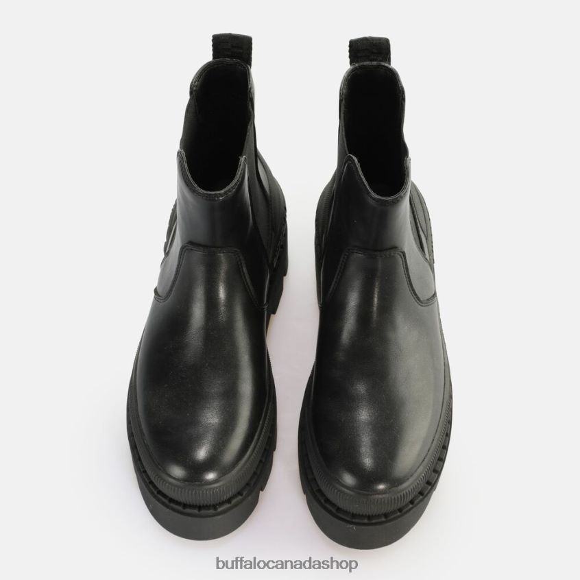 Raven Chelsea Ankle-Boot vegan Black Buffalo ZL64TZ487 |Boots