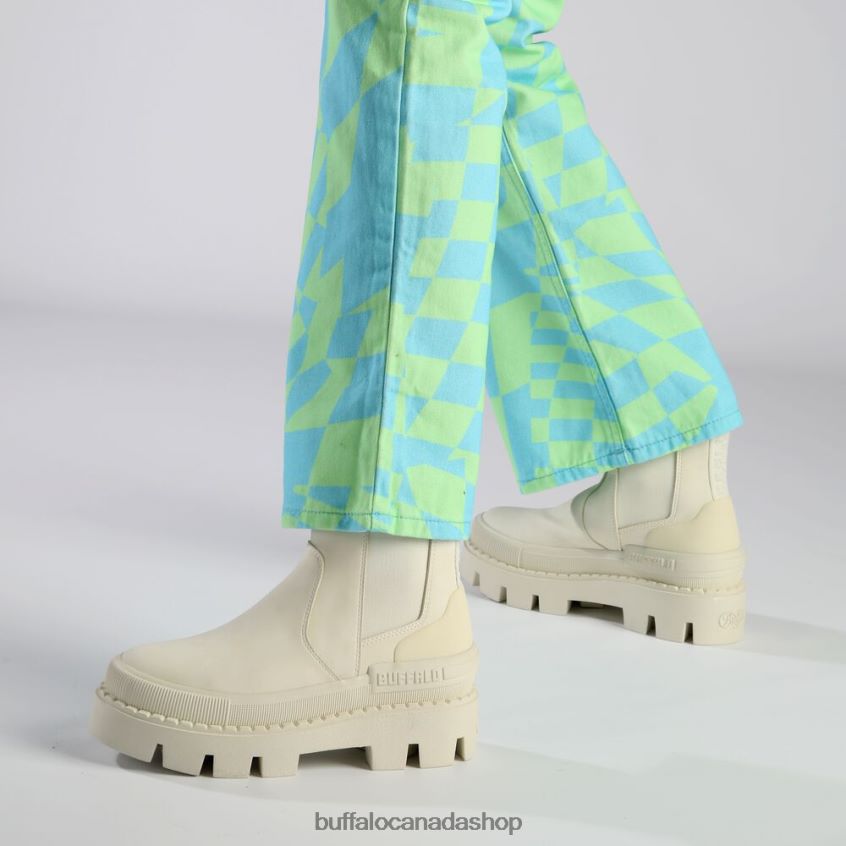 Raven Chelsea Ankle Boot vegan Off-White Buffalo ZL64TZ489 |Boots