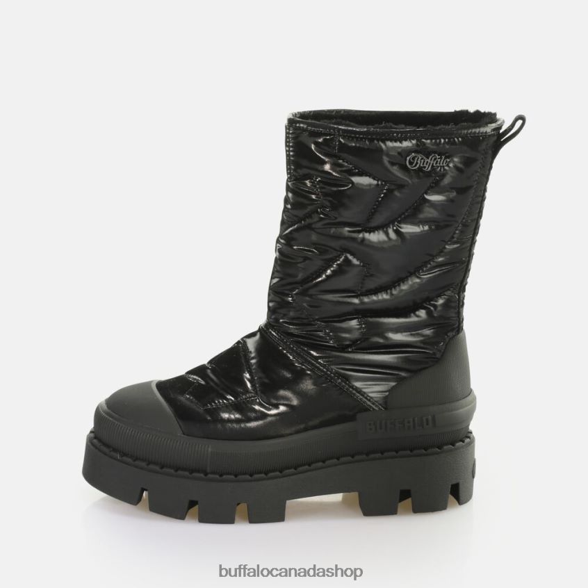 Raven Snow Boot Ankle-Boot vegan Black Buffalo ZL64TZ303 |Boots