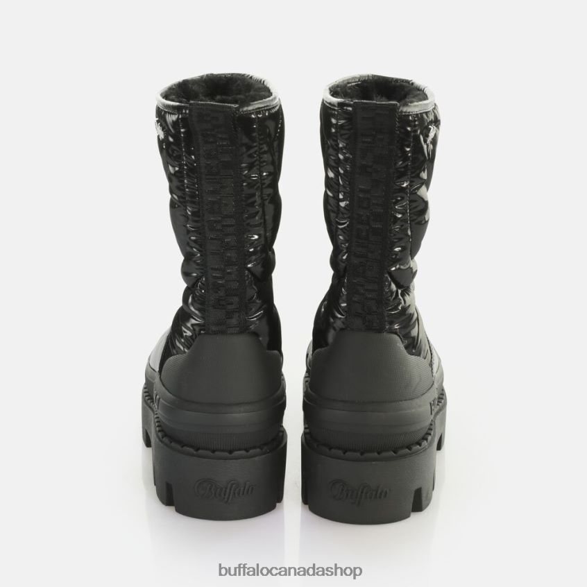 Raven Snow Boot Ankle-Boot vegan Black Buffalo ZL64TZ303 |Boots