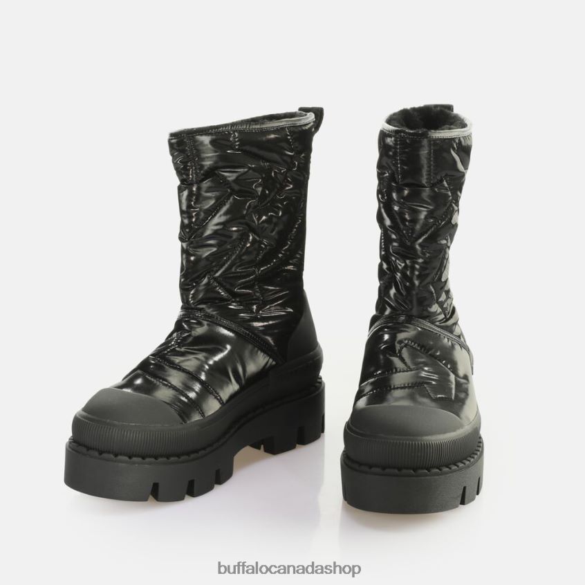 Raven Snow Boot Ankle-Boot vegan Black Buffalo ZL64TZ303 |Boots