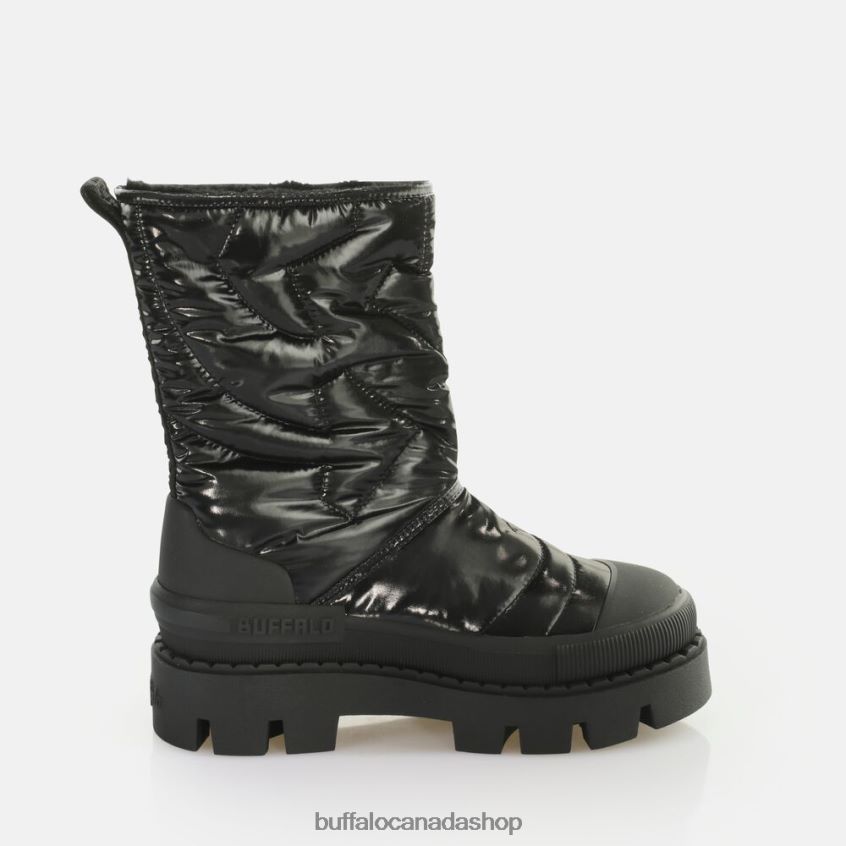 Raven Snow Boot Ankle-Boot vegan Black Buffalo ZL64TZ303 |Boots