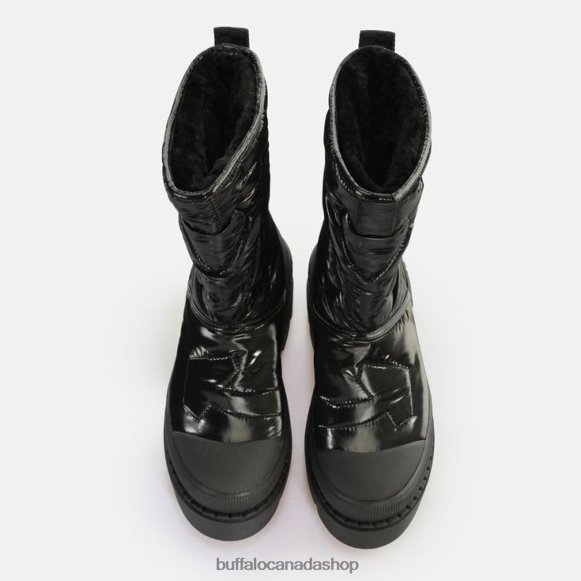 Raven Snow Boot Ankle-Boot vegan Black Buffalo ZL64TZ303 |Boots