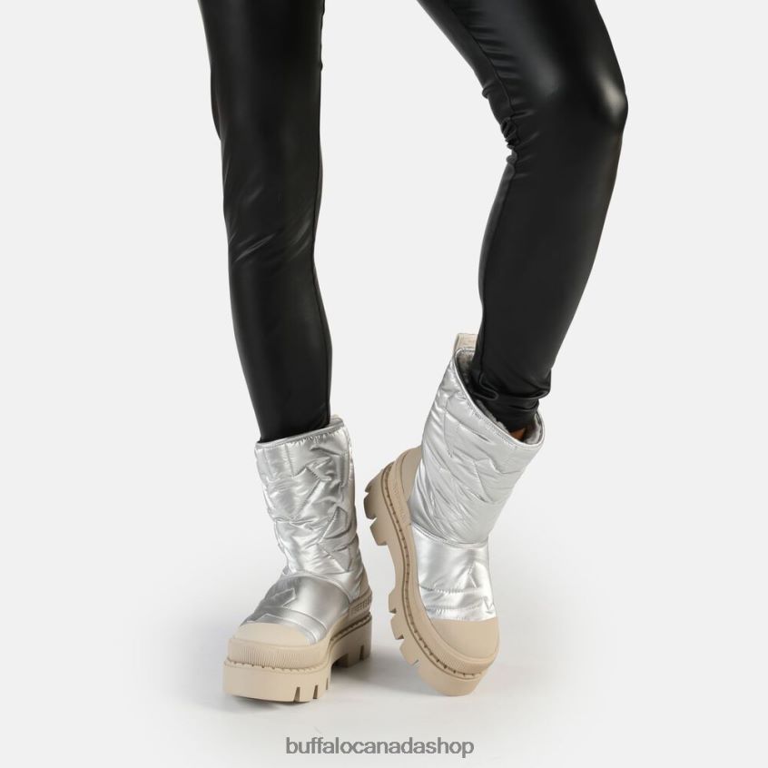 Raven Snow Boot ankle boot vegan Silver Buffalo ZL64TZ476 |Boots