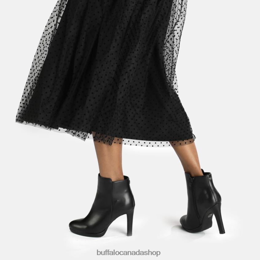 Roxana Ankle Boot vegan Black Buffalo ZL64TZ337 |Boots