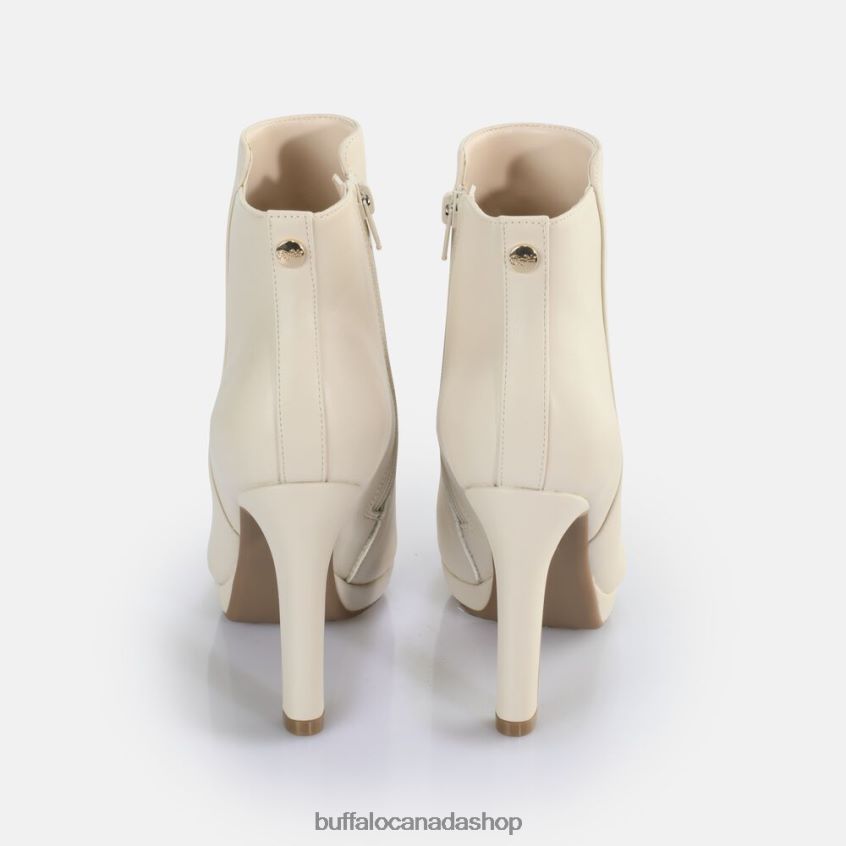 Roxana ankle boot vegan Cream Buffalo ZL64TZ336 |Boots