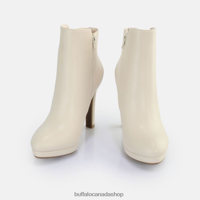 Roxana ankle boot vegan Cream Buffalo ZL64TZ336 |Boots