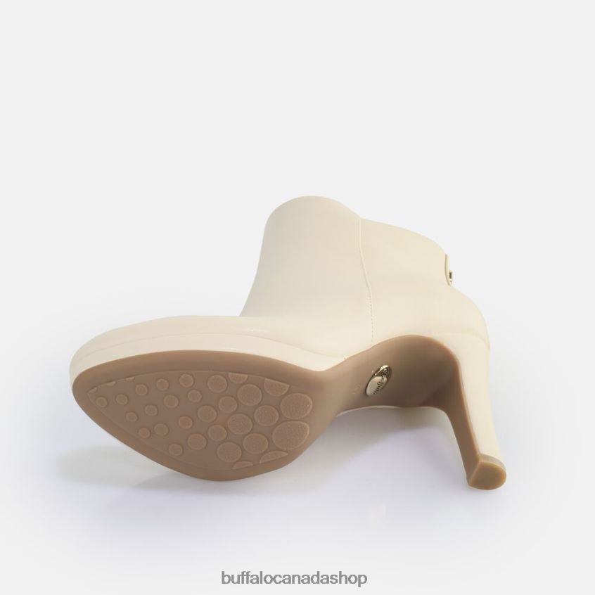 Roxana ankle boot vegan Cream Buffalo ZL64TZ336 |Boots