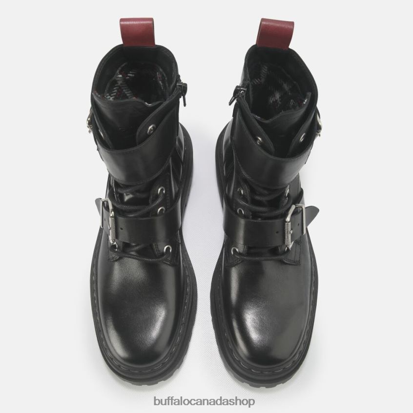 Sari Ankle Boot calf leather Black Buffalo ZL64TZ706 |Boots