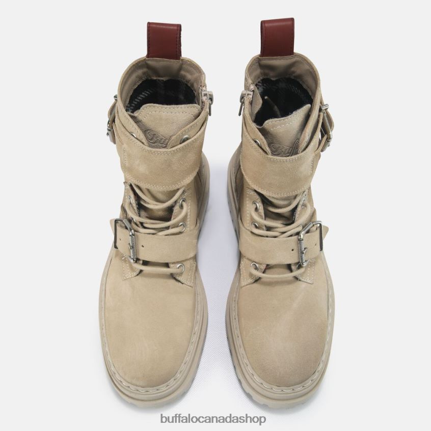 Sari Ankle Boot suede Beige Buffalo ZL64TZ705 |Boots