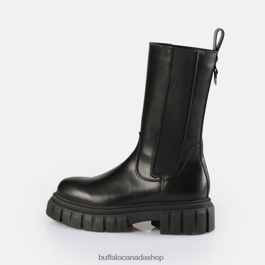 Scape Chelsea HI ankle boot Black Buffalo ZL64TZ801 |Boots