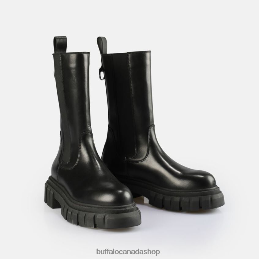 Scape Chelsea HI ankle boot Black Buffalo ZL64TZ801 |Boots