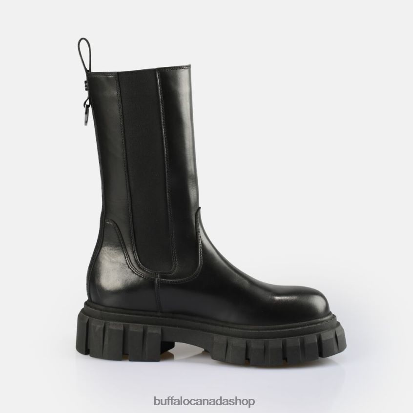 Scape Chelsea HI ankle boot Black Buffalo ZL64TZ801 |Boots