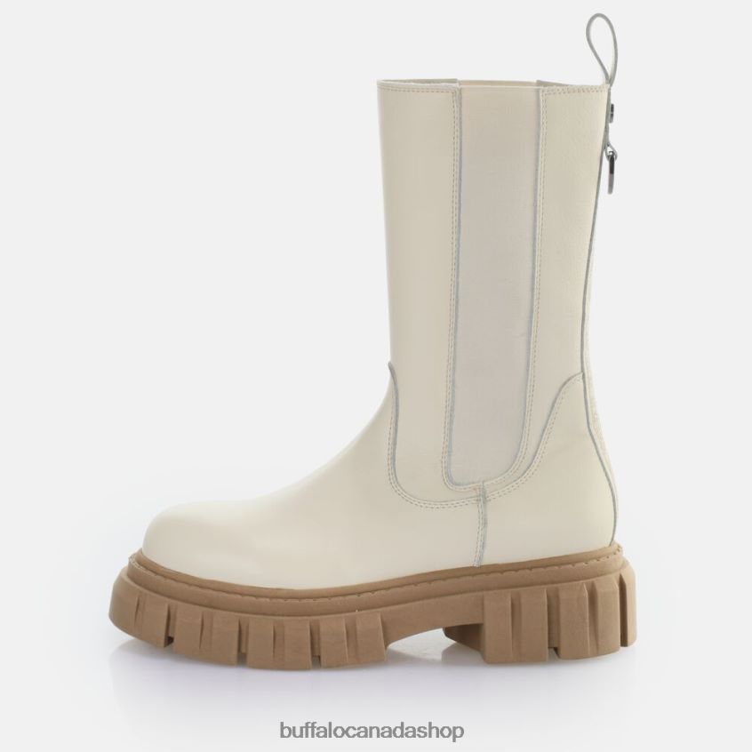 Scape Chelsea HI ankle boot Cream Buffalo ZL64TZ302 |Boots