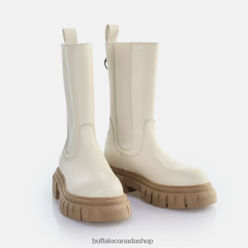 Scape Chelsea HI ankle boot Cream Buffalo ZL64TZ302 |Boots