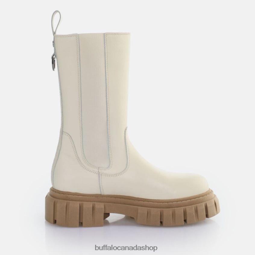 Scape Chelsea HI ankle boot Cream Buffalo ZL64TZ302 |Boots