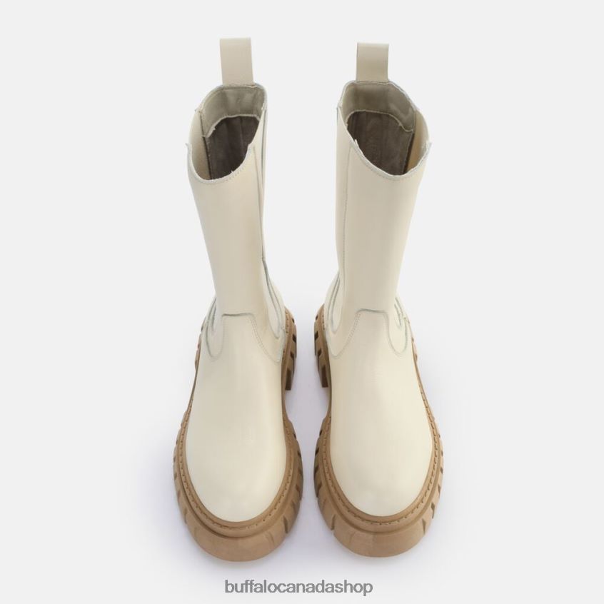 Scape Chelsea HI ankle boot Cream Buffalo ZL64TZ302 |Boots