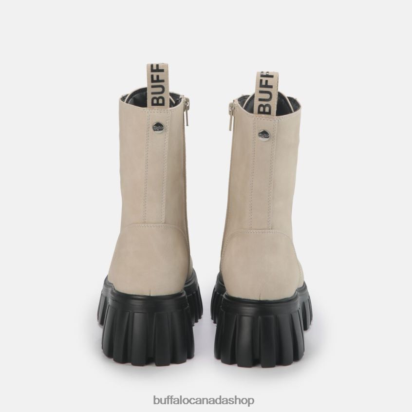 Selen Ankle Boot Flat vegan Cream Buffalo ZL64TZ521 |Boots