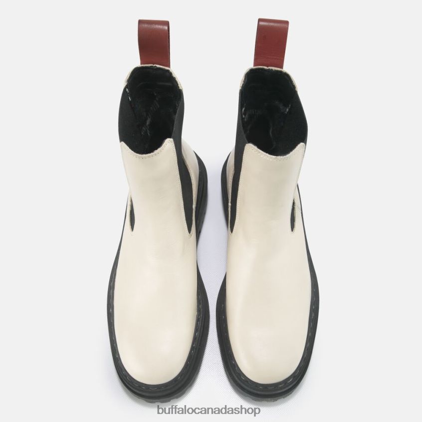 Serena Ankle Boot calf leather Beige Buffalo ZL64TZ901 |Boots