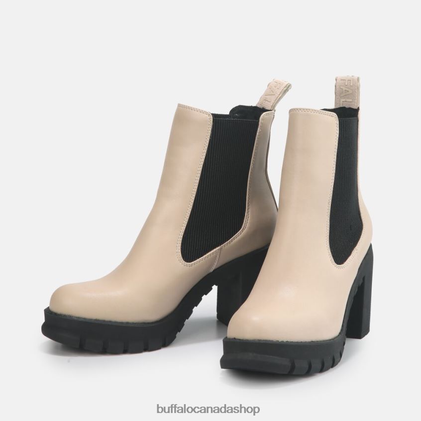 Serlina Ankle Boot vegan Cream Buffalo ZL64TZ903 |Boots