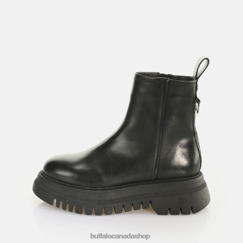 Shade Bike Warm Ankle Boot Black Buffalo ZL64TZ704 |Boots