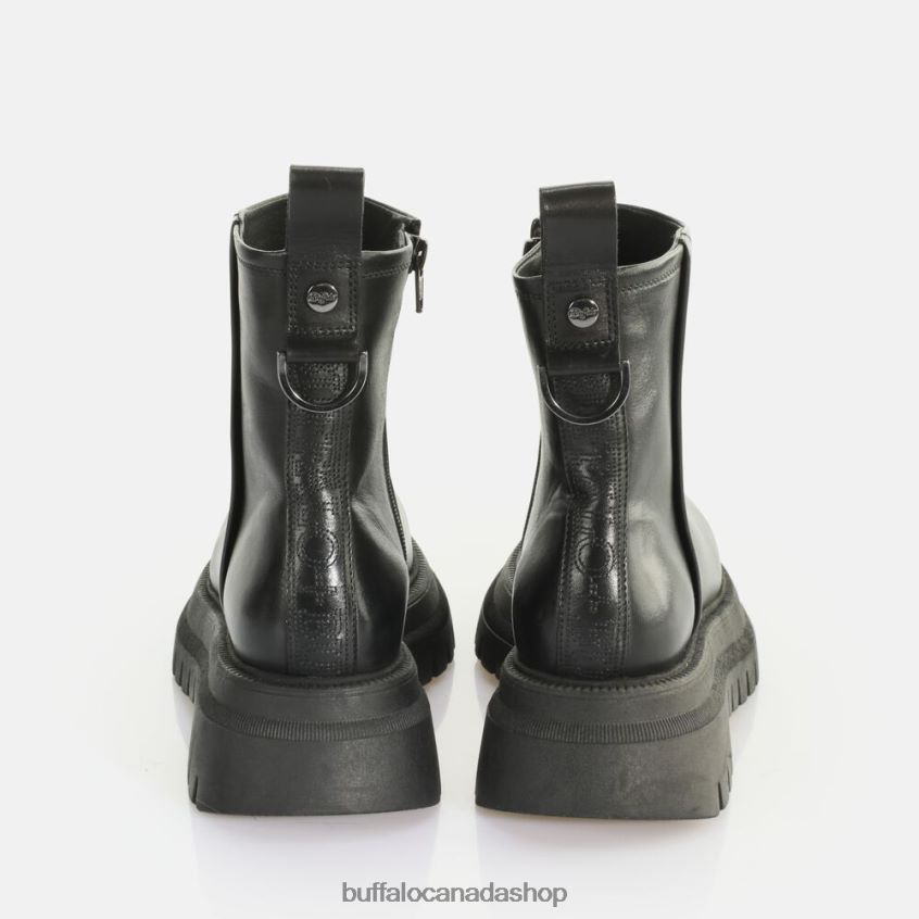 Shade Bike Warm Ankle Boot Black Buffalo ZL64TZ704 |Boots