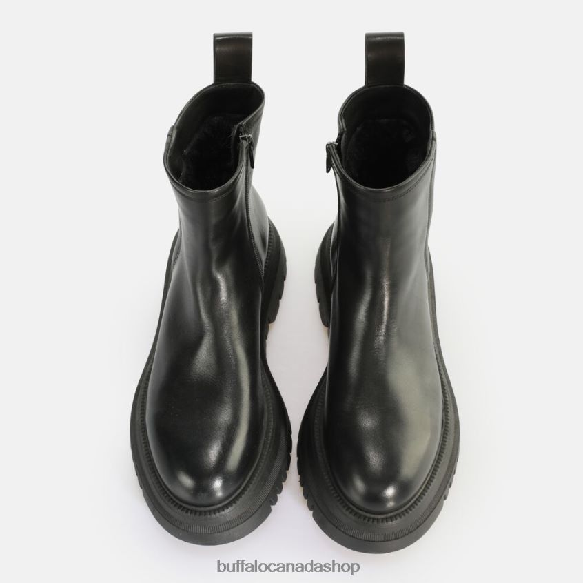 Shade Bike Warm Ankle Boot Black Buffalo ZL64TZ704 |Boots