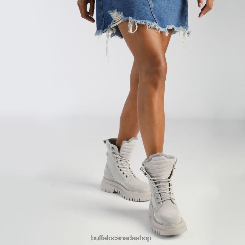 Shade Laceup HI Warm Ankle Boot Grey Buffalo ZL64TZ137 |Boots