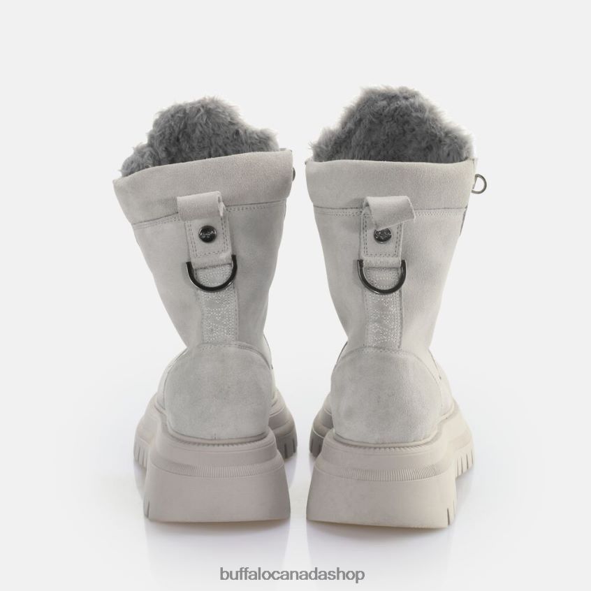 Shade Laceup HI Warm Ankle Boot Grey Buffalo ZL64TZ137 |Boots