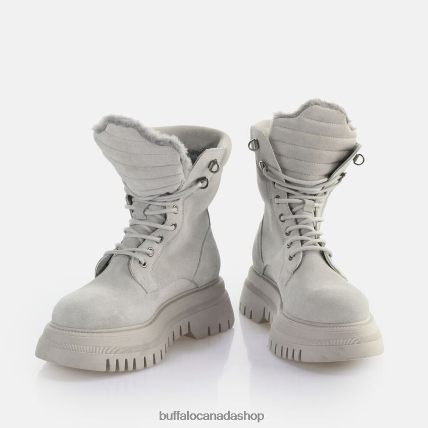 Shade Laceup HI Warm Ankle Boot Grey Buffalo ZL64TZ137 |Boots