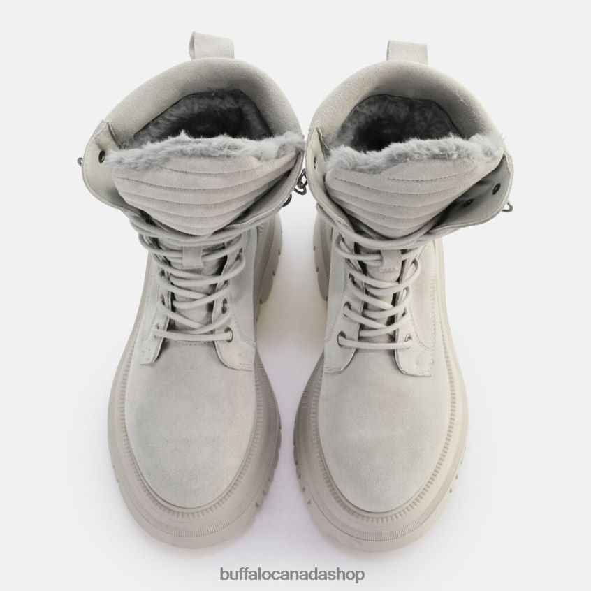 Shade Laceup HI Warm Ankle Boot Grey Buffalo ZL64TZ137 |Boots