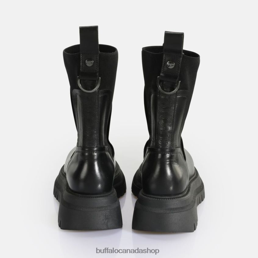 Shade Sock Chealsea Ankle Boot Black Buffalo ZL64TZ802 |Boots