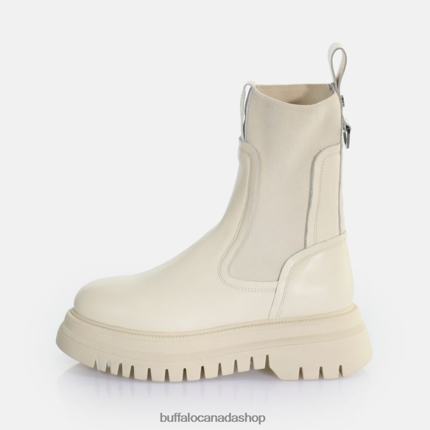 Shade Sock Chealsea Ankle Boot Cream Buffalo ZL64TZ608 |Boots